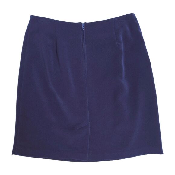 Briggs Petite Dark Purple Women's Pencil Skirt Size 6P - Picture 2 of 7